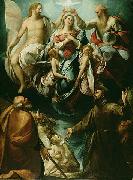Giulio Cesare Procaccini Incoronazione della Vergine oil painting reproduction